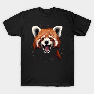 Red Panda Smiling T-Shirt
